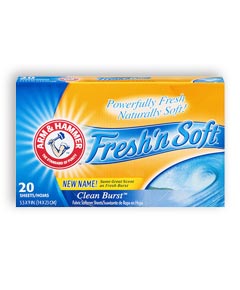 Arm and Hammer™ Fabric Softener Sheets