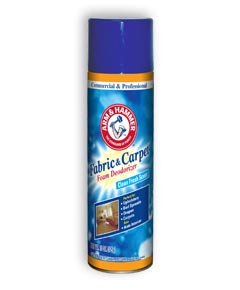 Arm and Hammer™ Fabric and Carpet Foam Deodorizer