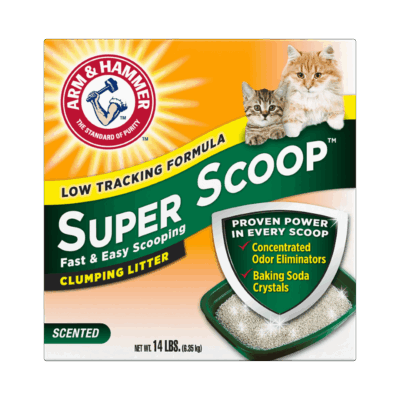 ARM & HAMMER™ Super Scoop™ Clumping Cat Litter (Fresh Scent)