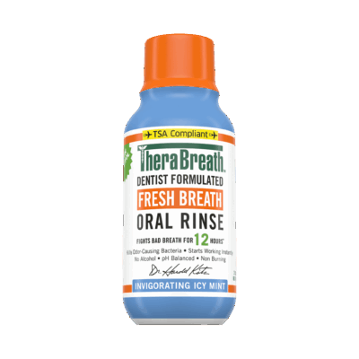 TheraBreath™ Fresh Breath Oral Rinse Icy Mint (3 oz.)