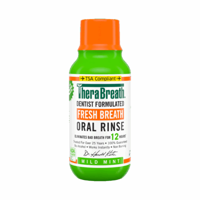 TheraBreath™ Fresh Breath Oral Rinse Mild Mint (3 oz.)