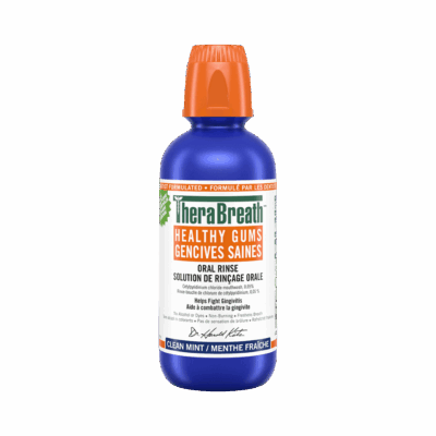 TheraBreath Healthy Gums Oral Rinse Clean Mint