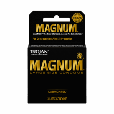 Trojan™ Magnum Large Size Condoms Lube