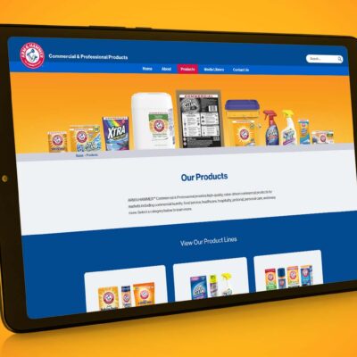 New Website Launched for ARM & HAMMER™ Commercial & Professional