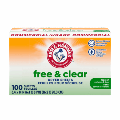 ARM & HAMMER™ Free & Clear Dryer Sheets
