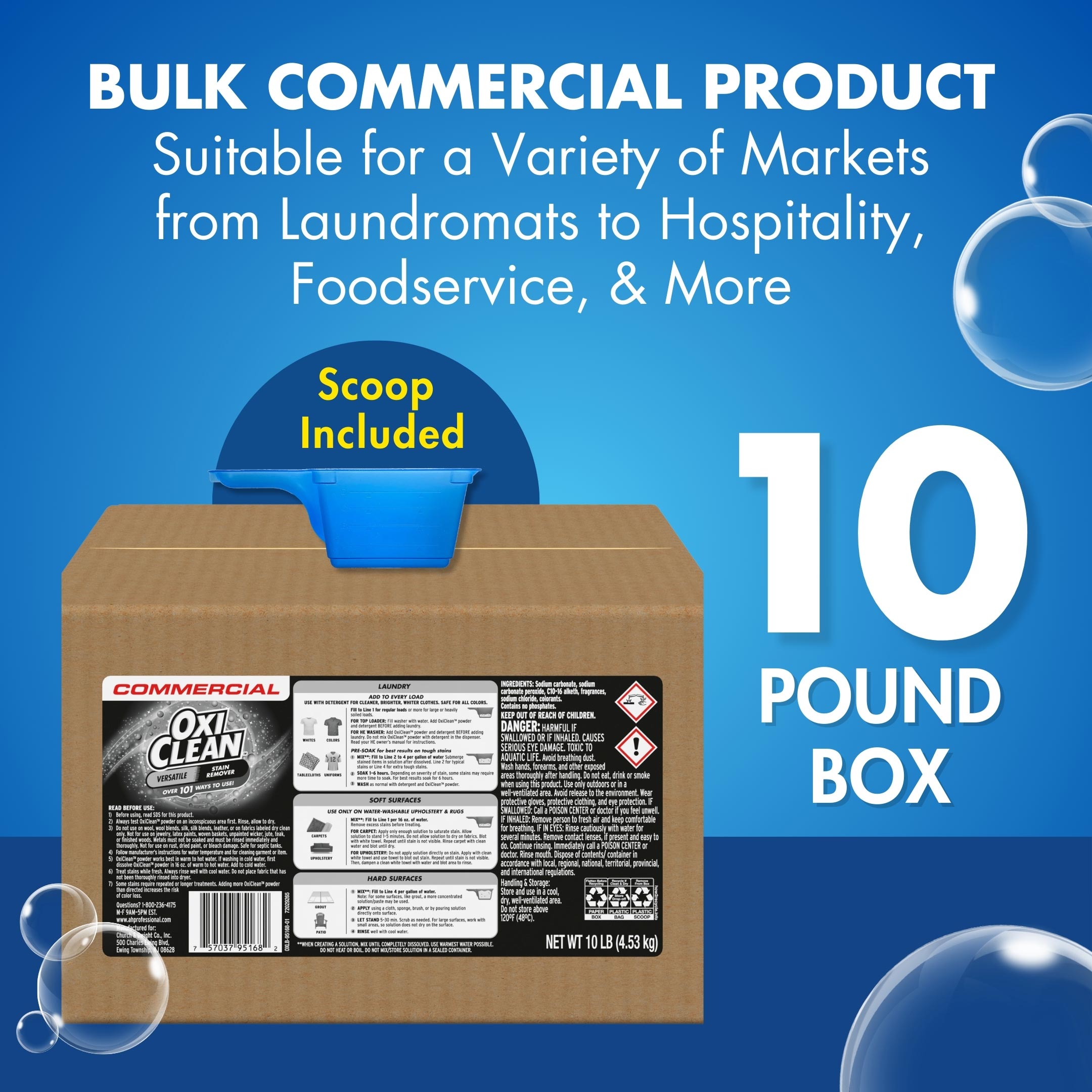 OxiClean™ Versatile Stain Remover 10 pound box