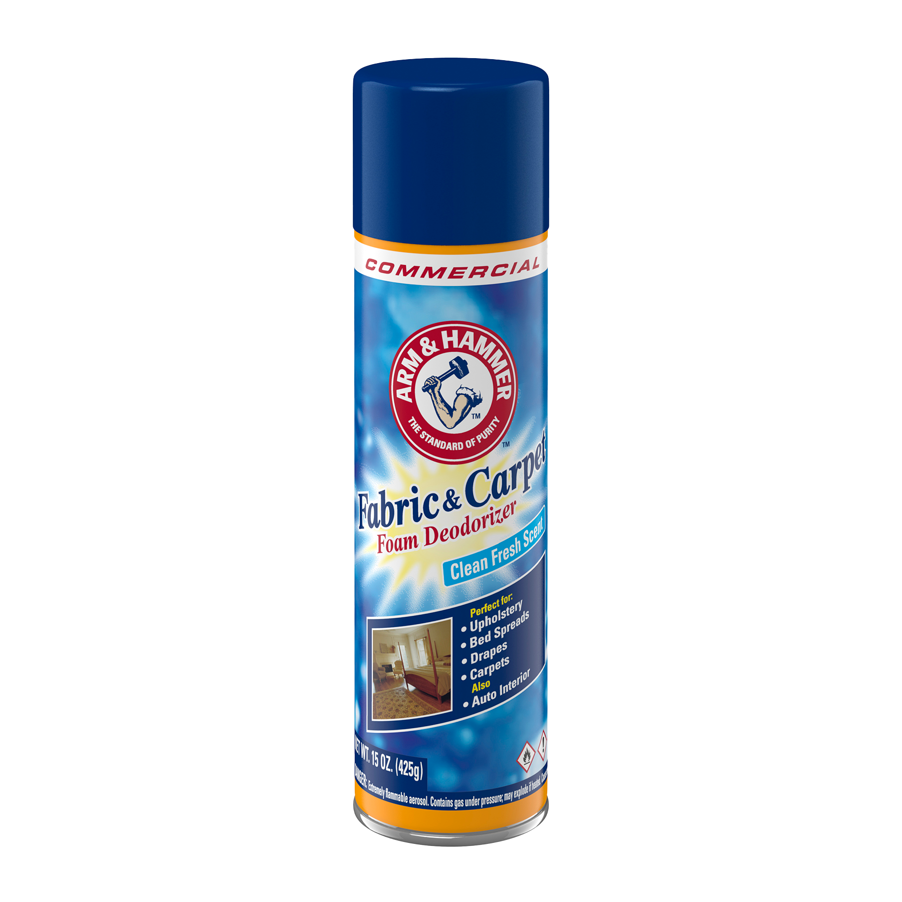 ARM & HAMMER Fabric and Carpet Foam Deodorizer Can