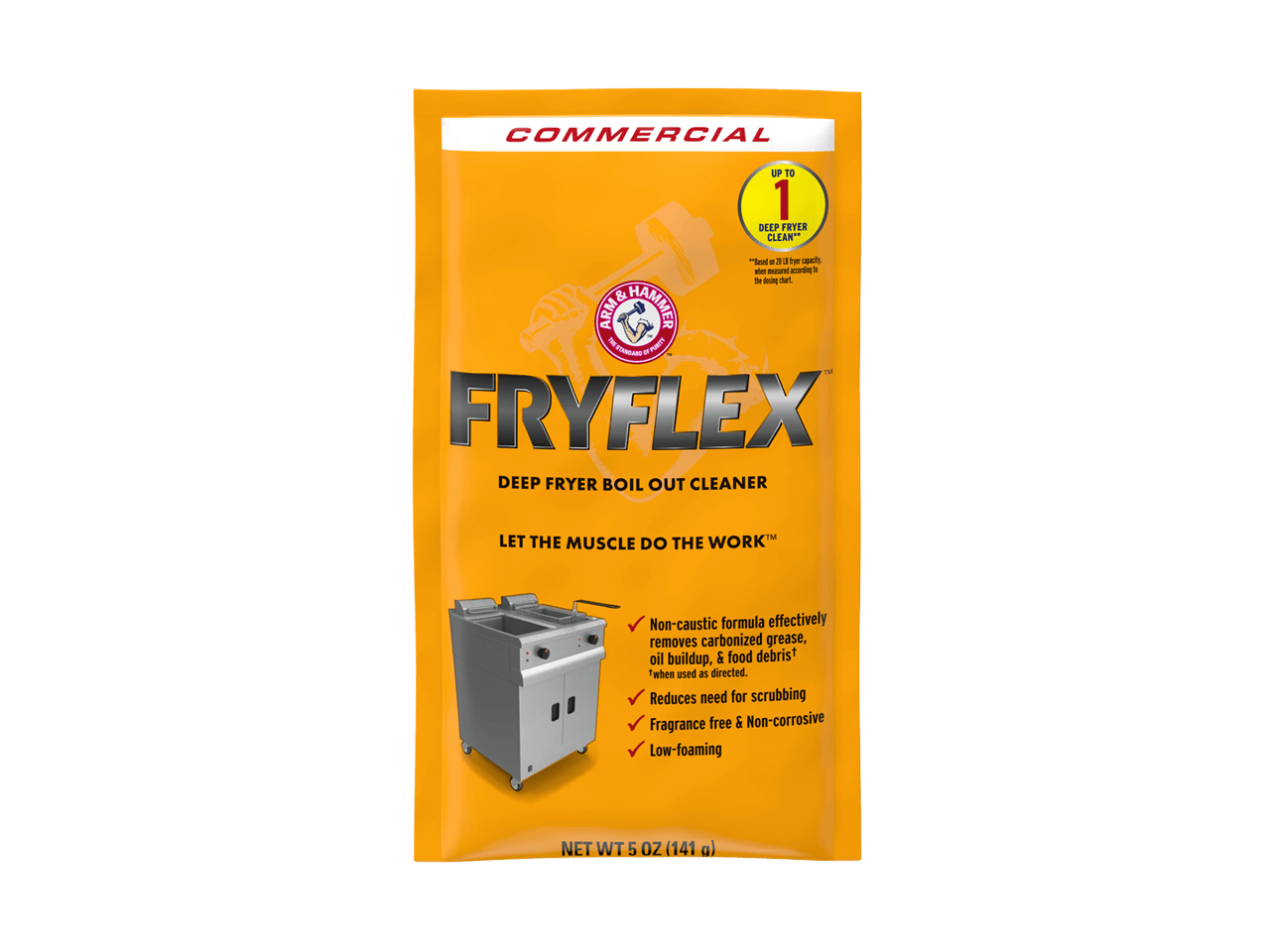 FRYFLEX™ Deep Fryer Boil Out Cleaner 5 oz. Pre-measured Packet