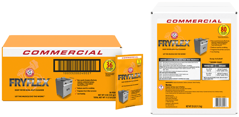 FRYFLEX™ Deep Fryer Boil Out Cleaner 